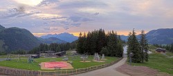 Archiv Foto Webcam Streuböden Fieberbrunn 19:00