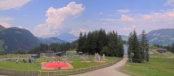 Archiv Foto Webcam Streuböden Fieberbrunn 11:00