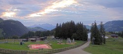 Archiv Foto Webcam Streuböden Fieberbrunn 19:00