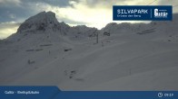 Archived image Webcam Breitspitzbahn Galtür - Silvapark 08:00