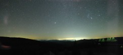 Archiv Foto Webcam Passhöhe Gaberl 01:00