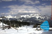 Archived image Webcam Reiteralm: Top station Preunegg Jet 11:00