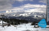 Archived image Webcam Reiteralm: Top station Preunegg Jet 13:00