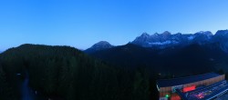Archived image Webcam Ramsau am Dachstein: Ski area Rittisberg 00:00