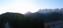 Archiv Foto Webcam Ramsau am Dachstein: Rittisberg 19:00