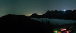 Archived image Webcam Ramsau am Dachstein: Ski area Rittisberg 01:00