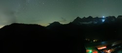 Archived image Webcam Ramsau am Dachstein: Ski area Rittisberg 23:00