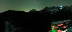 Archiv Foto Webcam Ramsau am Dachstein: Rittisberg 01:00
