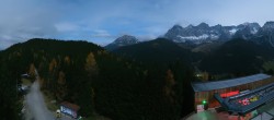 Archived image Webcam Ramsau am Dachstein: Ski area Rittisberg 23:00