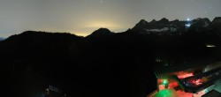 Archived image Webcam Ramsau am Dachstein: Ski area Rittisberg 23:00