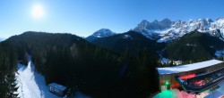 Archived image Webcam Ramsau am Dachstein: Ski area Rittisberg 01:00