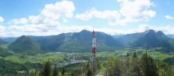 Archiv Foto Webcam Altaussee - Aussichtsturm Tressensteinwarte 13:00