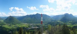 Archiv Foto Webcam Altaussee - Aussichtsturm Tressensteinwarte 15:00