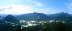Archiv Foto Webcam Altaussee - Aussichtsturm Tressensteinwarte 23:00