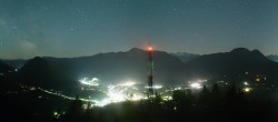 Archiv Foto Webcam Altaussee - Aussichtsturm Tressensteinwarte 23:00