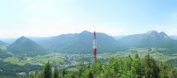Archiv Foto Webcam Altaussee - Aussichtsturm Tressensteinwarte 11:00