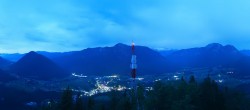 Archiv Foto Webcam Altaussee - Aussichtsturm Tressensteinwarte 03:00
