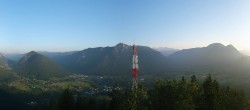 Archiv Foto Webcam Altaussee - Aussichtsturm Tressensteinwarte 19:00
