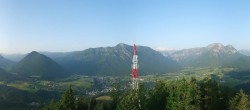 Archiv Foto Webcam Altaussee - Aussichtsturm Tressensteinwarte 05:00
