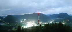 Archiv Foto Webcam Altaussee - Aussichtsturm Tressensteinwarte 23:00