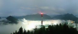 Archiv Foto Webcam Altaussee - Aussichtsturm Tressensteinwarte 01:00