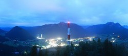 Archiv Foto Webcam Altaussee - Aussichtsturm Tressensteinwarte 03:00