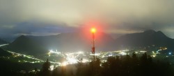 Archiv Foto Webcam Altaussee - Aussichtsturm Tressensteinwarte 21:00