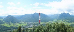 Archiv Foto Webcam Altaussee - Aussichtsturm Tressensteinwarte 11:00