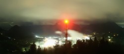 Archiv Foto Webcam Altaussee - Aussichtsturm Tressensteinwarte 01:00