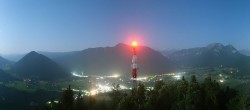 Archiv Foto Webcam Altaussee - Aussichtsturm Tressensteinwarte 23:00