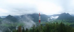 Archiv Foto Webcam Altaussee - Aussichtsturm Tressensteinwarte 09:00