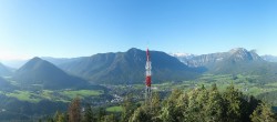 Archiv Foto Webcam Altaussee - Aussichtsturm Tressensteinwarte 08:00