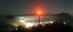 Archiv Foto Webcam Altaussee - Aussichtsturm Tressensteinwarte 01:00