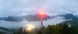 Archiv Foto Webcam Altaussee - Aussichtsturm Tressensteinwarte 01:00