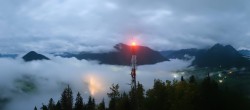 Archiv Foto Webcam Altaussee - Aussichtsturm Tressensteinwarte 03:00