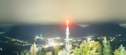 Archiv Foto Webcam Altaussee - Aussichtsturm Tressensteinwarte 19:00
