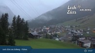 Archived image Webcam Panorama View: Oberlech 23:00