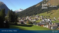 Archived image Webcam Panorama View: Oberlech 10:00