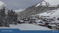 Archived image Webcam Panorama View: Oberlech 15:00