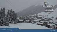 Archived image Webcam Panorama View: Oberlech 22:00