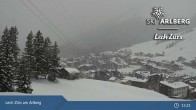 Archived image Webcam Panorama View: Oberlech 09:00