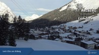 Archived image Webcam Panorama View: Oberlech 01:00