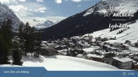 Archived image Webcam Panorama View: Oberlech 11:00