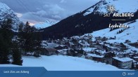 Archived image Webcam Panorama View: Oberlech 02:00