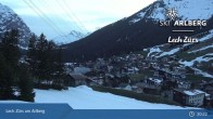 Archived image Webcam Panorama View: Oberlech 00:00