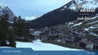Archived image Webcam Panorama View: Oberlech 19:00