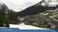 Archived image Webcam Panorama View: Oberlech 03:00