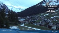 Archived image Webcam Panorama View: Oberlech 00:00