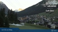 Archived image Webcam Panorama View: Oberlech 06:00