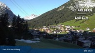 Archived image Webcam Panorama View: Oberlech 08:00